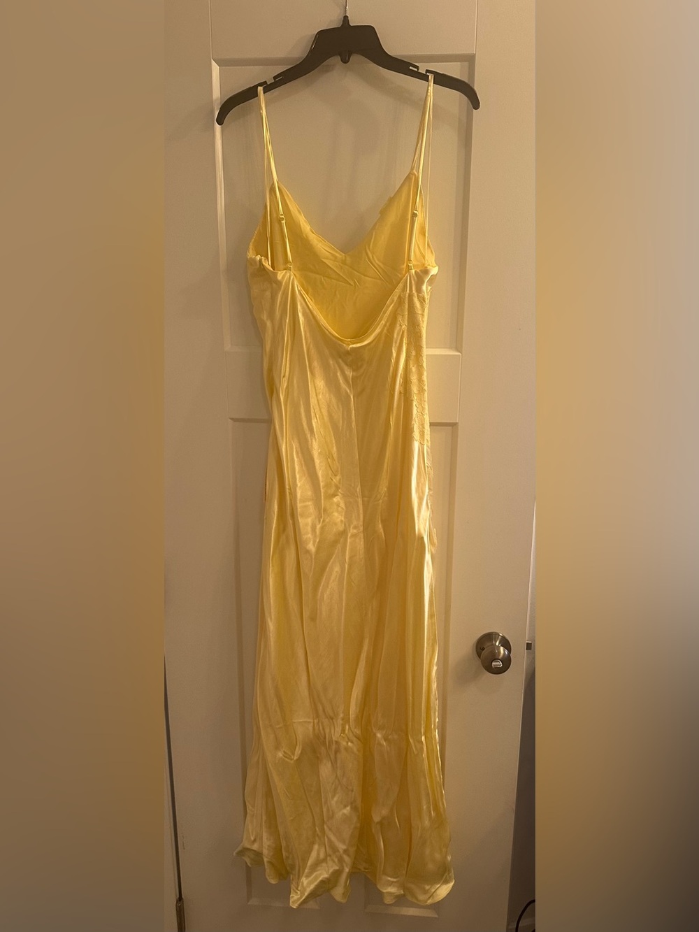 Bardot Avoco Lace Detail Midi Dress in Canary Yellow NWT - Picture 6 of 7